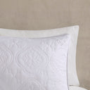 Oakley - 3 Piece Reversible Microfiber Bedspread Set - White