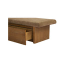 Gemma - Storage Bench - Taupe - Moe's Home Collection - Storage Benches - Elite Enclave Home