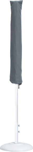 Fiji - Aluminum Patio Umbrella With Round White Base
