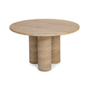Niva - 47" Outdoor Round Dining Table - Beige - Classic Home - Dining Tables - Elite Enclave Home