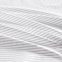 200 Thread Count Printed Cotton - King Sheet Set - Gray Stripe