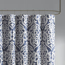 Odette - Shower Curtain - Navy - Madison Park - Shower Curtains - Elite Enclave Home