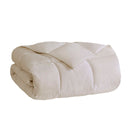 Heavy Warmth - Goose Feather and Down Oversize King Comforter - Cream