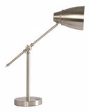 LED Adjustable Desk Lamp - Brushed Silver