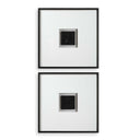 Origins - Shadow Boxes (Set of 2) - Black / White