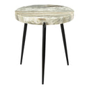 Brinley - Marble Accent Table - Beige - Moe's Home Collection - Accent Tables - Elite Enclave Home