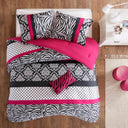 Reagan - King Comforter Set - Pink