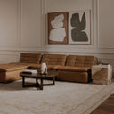 Lino - Lounge Modular Sectional - Tan - Moe's Home Collection - Stationary Sectionals - Elite Enclave Home
