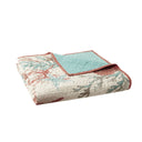 Pebble Beach - Oversized Quilted Throw - Coral - Madison Park - Throws - Elite Enclave Home