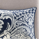 Vienna - 6 Piece Printed Duvet Cover Set - Indigo