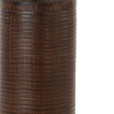 Table Lamp USB With Beige Drum Shade (Set of 2) - Distressed Brown
