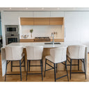Delaney - Counter Stool - Beige - Moe's Home Collection - Counter Height (24" - 27") - Elite Enclave Home