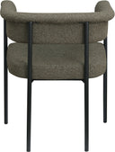 Malin - Boucle Dining Chair (Set of 2) - Meridian Furniture - Chair Sets - Elite Enclave Home
