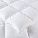 Signature - King Dobby Cotton Down Alternative Comforter - White