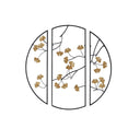 Golden Gingko Leaves - Wall Decor (Set of 3) - Black / Gold - Madison Park - Wall Decor - Elite Enclave Home