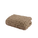Chenille Chunky Knit - Throw - Brown - Madison Park - Throws - Elite Enclave Home