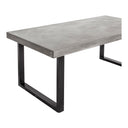 Jedrik - Large Outdoor Dining Table - Cement - Moe's Home Collection - Dining Tables - Elite Enclave Home