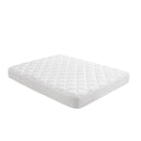 Cooling Touch - Overfilled Deep Pocket Twin Mattress Pad - White