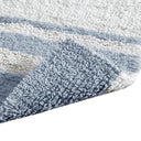 Spa - 20" x 30" Reversible Bath Rug - Blue - Madison Park - Bath Rugs & Mats - Elite Enclave Home