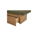 Gemma - Storage Bench - Dark Green - Moe's Home Collection - Storage Benches - Elite Enclave Home