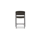 Zola - Outdoor Counter Chair - Dark Brown - Moe's Home Collection - Counter Height (24" - 27") - Elite Enclave Home