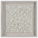 Roxas - Capiz Shell Shadow Box - Pearl Silver