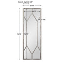 Sarconi - Oversized Mirror - Pearl Silver