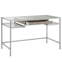 Adela - Writing Desk - Antique Silver - Madison Park - Writing Desks - Elite Enclave Home