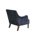 Qwen - Button Tufted Accent Chair - Navy - Madison Park - Accent Chairs - Elite Enclave Home