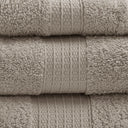 Organic - 6 Piece Towel Set - Tan - Madison Park - Towel Sets - Elite Enclave Home