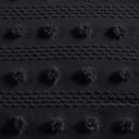 Lucy - Clip Jacquard Comforter Set - Black