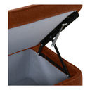 Ichigo - Storage Bench - Orange - Moe's Home Collection - Storage Benches - Elite Enclave Home