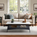 Parker - Coffee Table - Off - White / Black - Madison Park - Coffee Tables - Elite Enclave Home