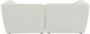 Miramar - 2 Seat Modular Sofa - Meridian Furniture - Stationary Sectionals - Elite Enclave Home