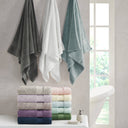 Turkish - 6 Piece Bath Towel Set - Navy - Madison Park Signature - Towel Sets - Elite Enclave Home