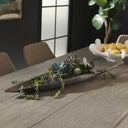 Leaflet - Outdoor Bowl - Dark Nickel