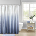 Ara - Ombre Printed Shower Curtain - Blue - Madison Park - Shower Curtains - Elite Enclave Home