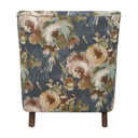 Lainey - Floral Upholstered Armchair - Blue - Uttermost - Arm Chairs - Elite Enclave Home