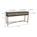 Mako - Console Table - Gray - Moe's Home Collection - Console Tables - Elite Enclave Home