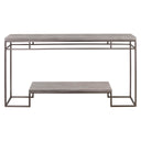 Clea - Console Table - Pearl Silver