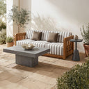Foundation - Outdoor Accent Table - Gray - Moe's Home Collection - Side Tables - Elite Enclave Home