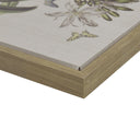 Herbal Botany - Framed Linen Canvas (Set of 4) - Green - Madison Park - Canvas Art Sets - Elite Enclave Home