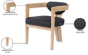 Carlyle - Dining Chair With Natural Frame - Meridian Furniture - Arm Chairs - Elite Enclave Home