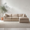 Cates - Lounge Modular Sectional - Pebble - Moe's Home Collection - Stationary Sectionals - Elite Enclave Home