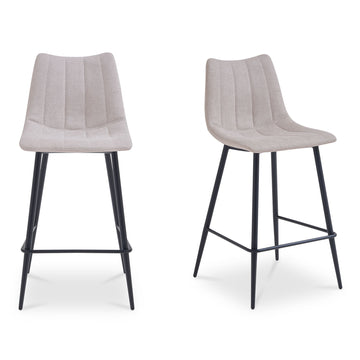 Alibi - Bar Stool (Set of 2) - Beige