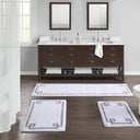 Evan - 20" x 30" Tufted Bath Rug - White - Madison Park - Bath Rugs & Mats - Elite Enclave Home