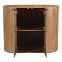 Theo - Cabinet - Natural Oak - Moe's Home Collection - Accent Cabinets - Elite Enclave Home