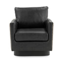 Lathe - Leather/Hide Accent Chair