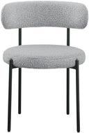 Beacon - Boucle Fabric Dining Chair (Set of 2) - Meridian Furniture - Chair Sets - Elite Enclave Home