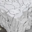 Teak Root - White Bunching Cube